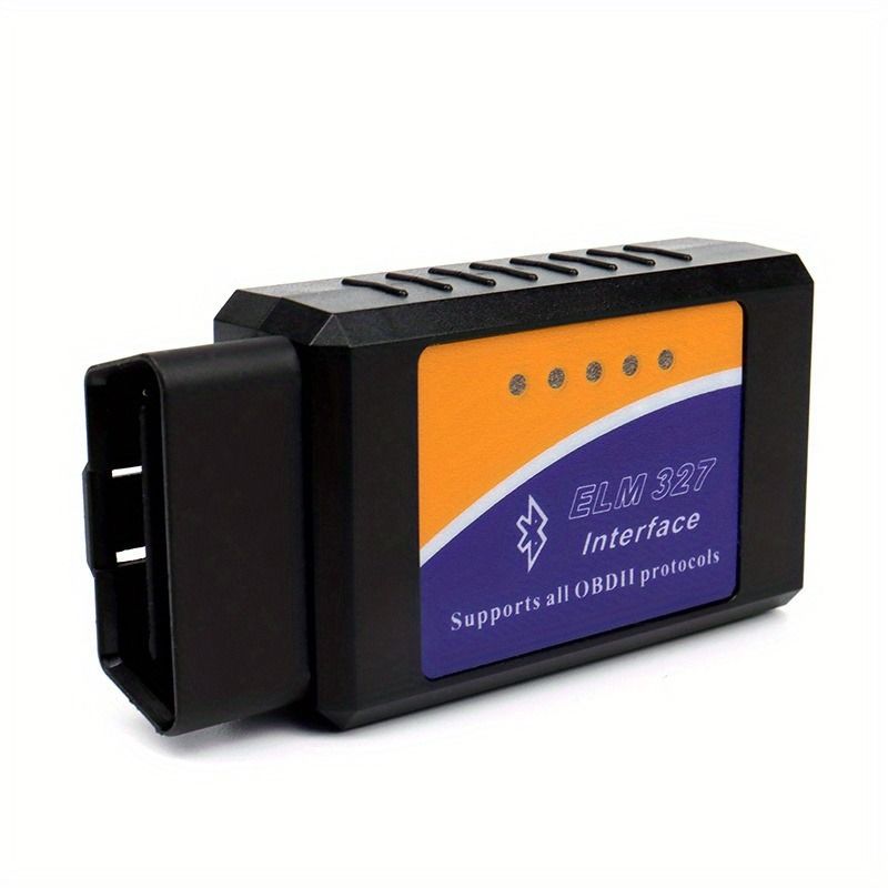 Wireless OBD2 Scanner for Car Diagnostics – Full System Scan, Emissions Test, Real-Time Data for Android & iOS – No Battery Needed, Vehicle Fault Code Reader, Durable Car Gadget