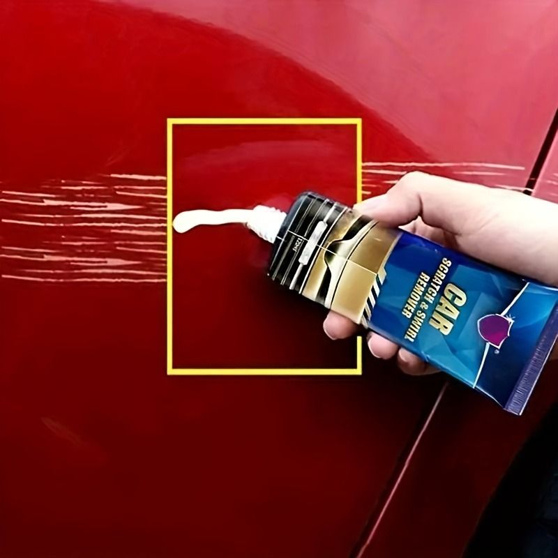 15ml Car Scratch Remover Kit – Swirl & Scuff Repair, Gloss Restorer for All Paint Surfaces, Easy Car Wax Polish for Cars, RVs & Motorcycles
