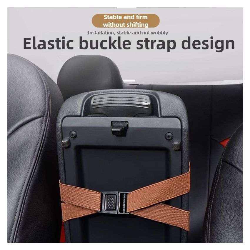 PU Leather Car Tissue Box Holder with Glasses Clip – Multi-Functional Organizer for Sun Visor & Center Console – Includes 1 Tissue, 6 Colors, Stylish Dashboard Car Decor