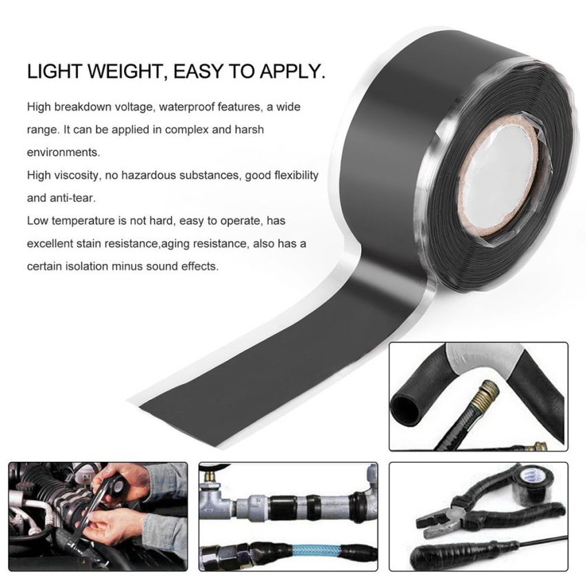 Heavy-Duty Waterproof Silicone Repair Tape