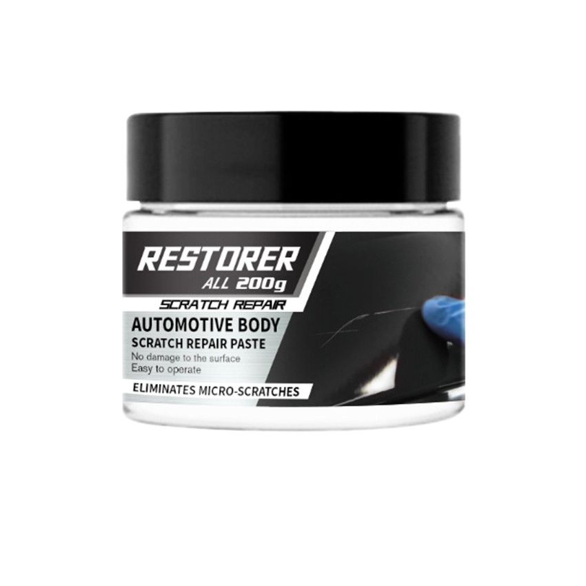 200g Car Scratch Repair Wax – Auto Paint Scratch Remover & Polishing Wax Kit for Car & Motorcycle Paint Care – Quick Fix for Minor Scratches, Swirl Marks & Oxidation