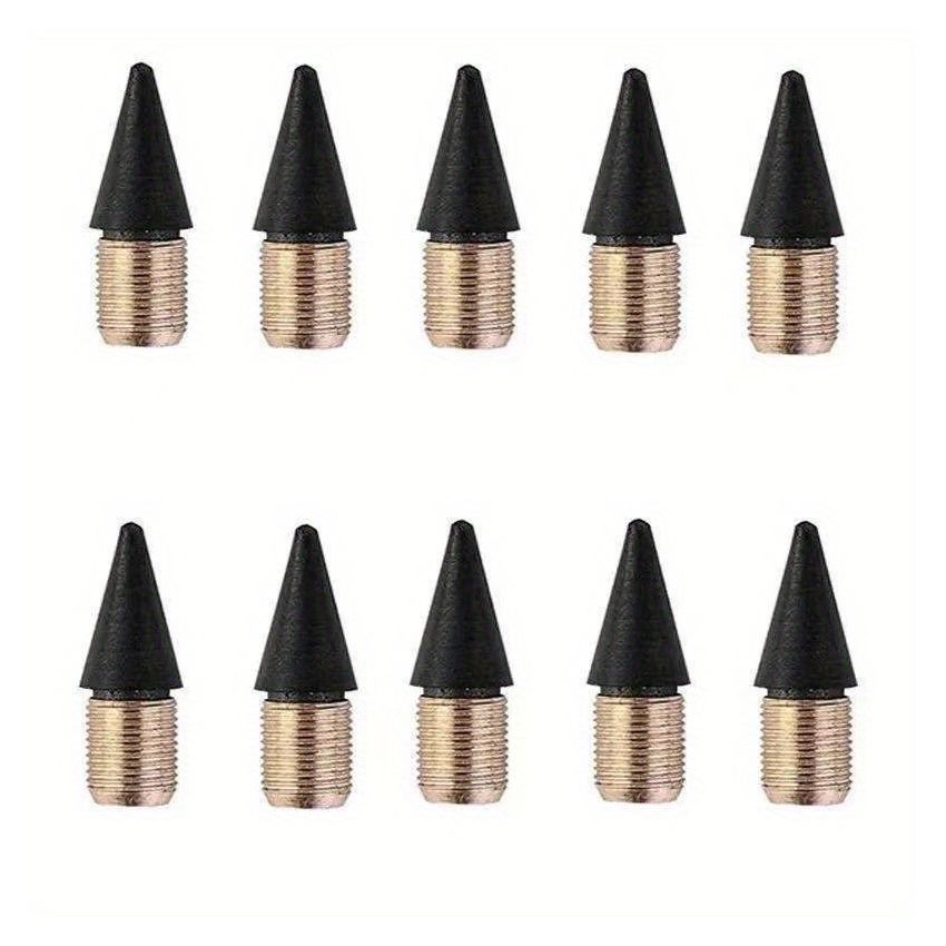 30pcs Eternal Pencil Replacement Tips – Black Technology Non-Sharpening Pencil Lead Refills for Art, Sketching, Drawing & School Student Supplies