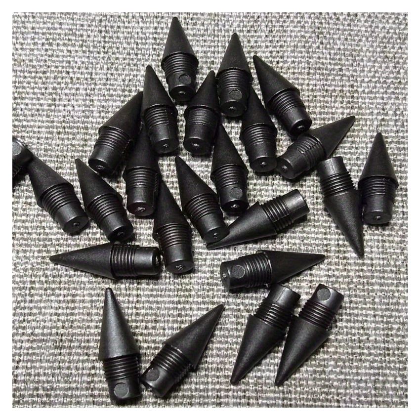 30pcs Eternal Pencil Replacement Tips – Black Technology Non-Sharpening Pencil Lead Refills for Art, Sketching, Drawing & School Student Supplies