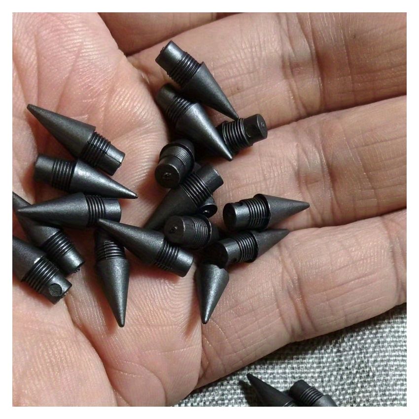 30pcs Eternal Pencil Replacement Tips – Black Technology Non-Sharpening Pencil Lead Refills for Art, Sketching, Drawing & School Student Supplies