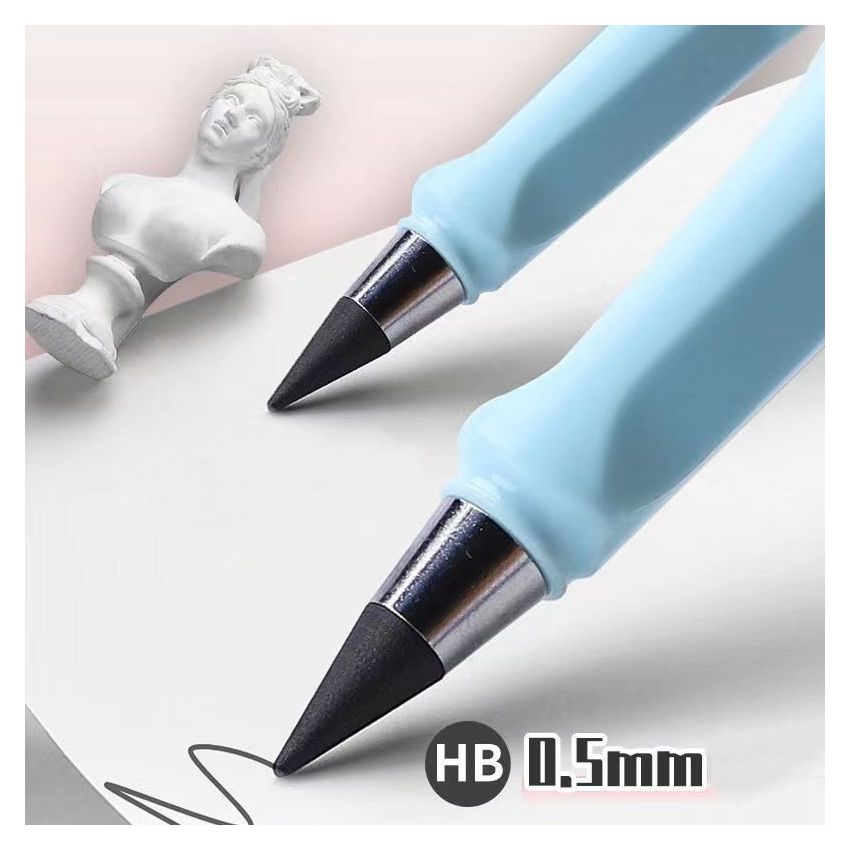 30pcs Eternal Pencil Replacement Tips – Black Technology Non-Sharpening Pencil Lead Refills for Art, Sketching, Drawing & School Student Supplies