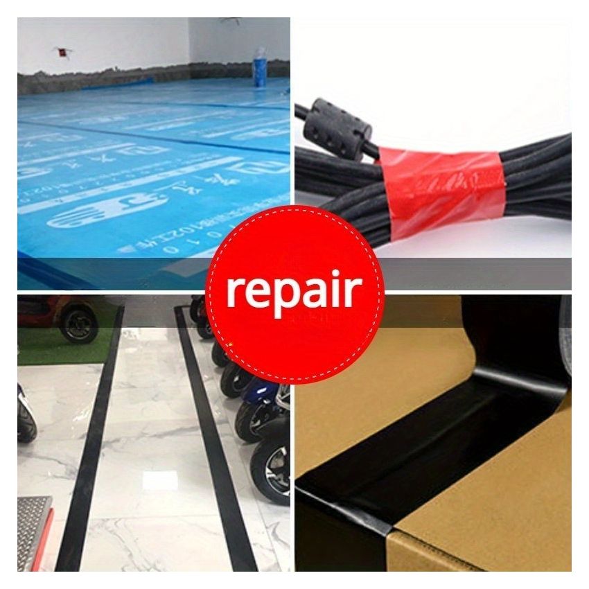 Black Leather Repair Tape – Waterproof Self-Adhesive Patch for Sofa, Car Seat, Furniture, Handbag & More – Durable Multi-Purpose Leather Fix for Tears, Cracks & Wear