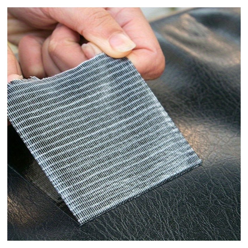 Black Leather Repair Tape – Waterproof Self-Adhesive Patch for Sofa, Car Seat, Furniture, Handbag & More – Durable Multi-Purpose Leather Fix for Tears, Cracks & Wear