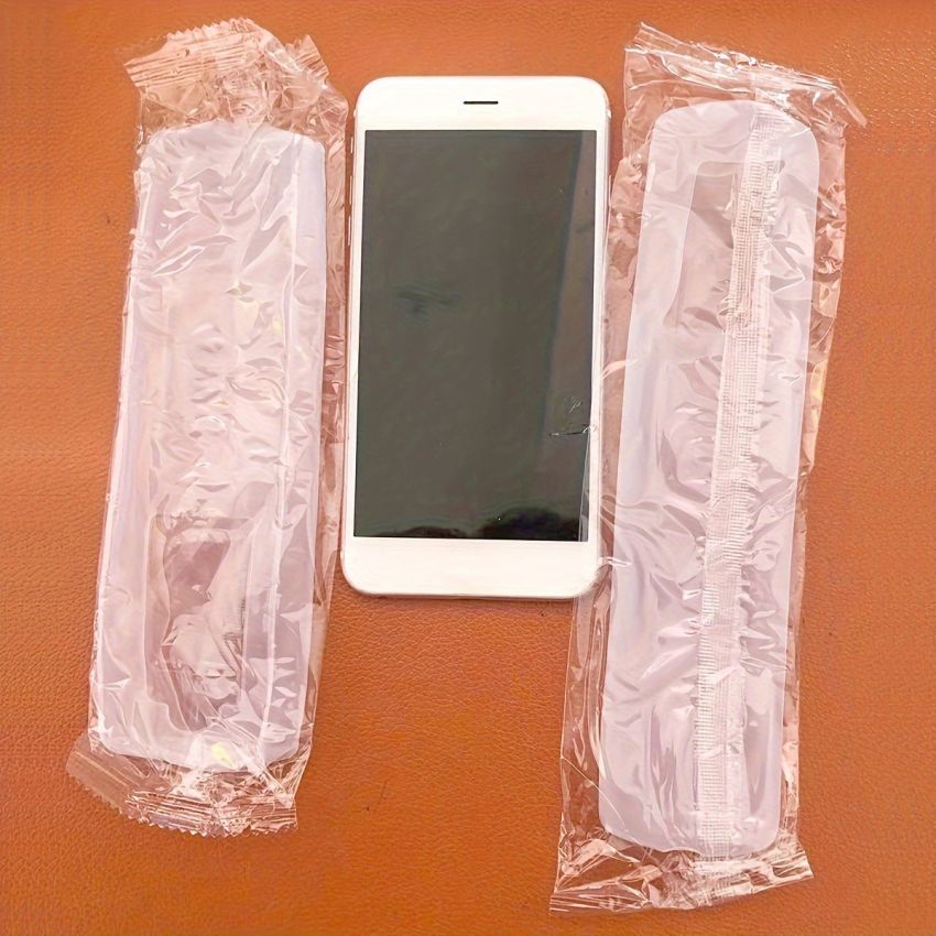Transparent Silicone Remote Control Case – Dustproof, Protective Cover Sleeve for TV & AC Remotes with Storage Function, Durable & Lightweight Protector
