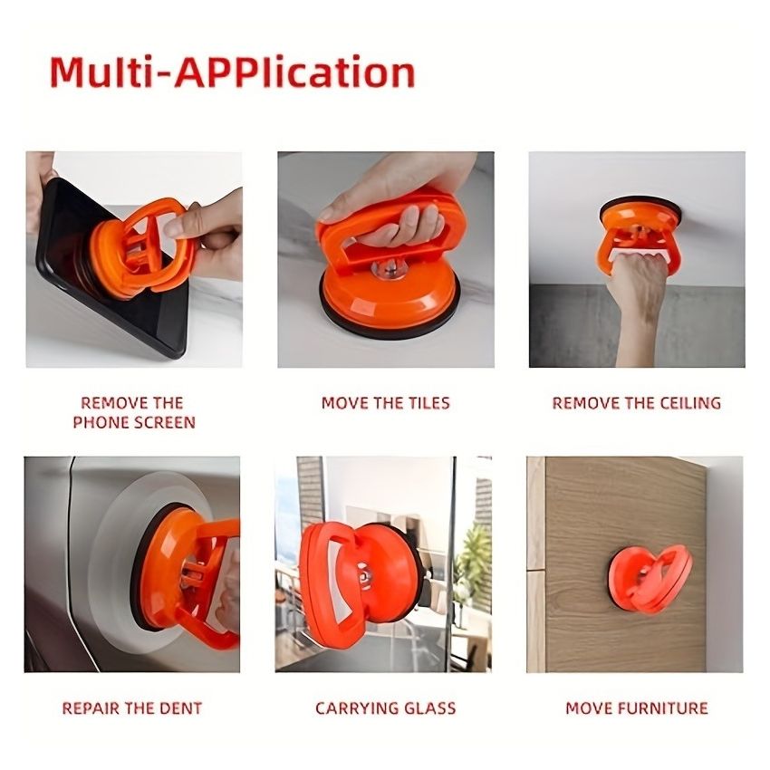 2 PCS Car Dent Puller Set – Large & Small Suction Cup Auto Bumper & Body Dent Repair Tool, Easy Bump Fixer for Cars, Trucks & SUVs