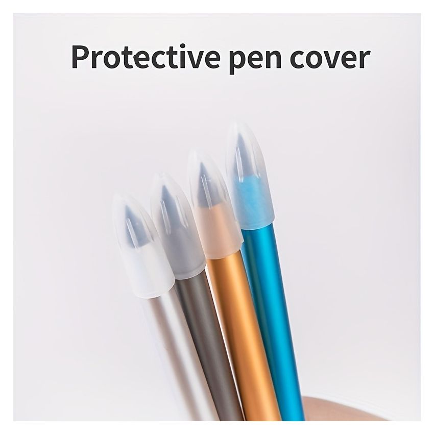 1pc No-Sharpen Writing Pencil with Replaceable Metal Pen Tip & Hidden Eraser | Eco-Friendly Durable Pencil for School, Office & Home | Refillable, Smooth Writing Stationery