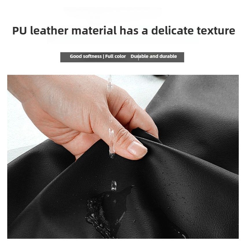 PU Leather Car Tissue Box Holder with Glasses Clip – Multi-Functional Organizer for Sun Visor & Center Console – Includes 1 Tissue, 6 Colors, Stylish Dashboard Car Decor