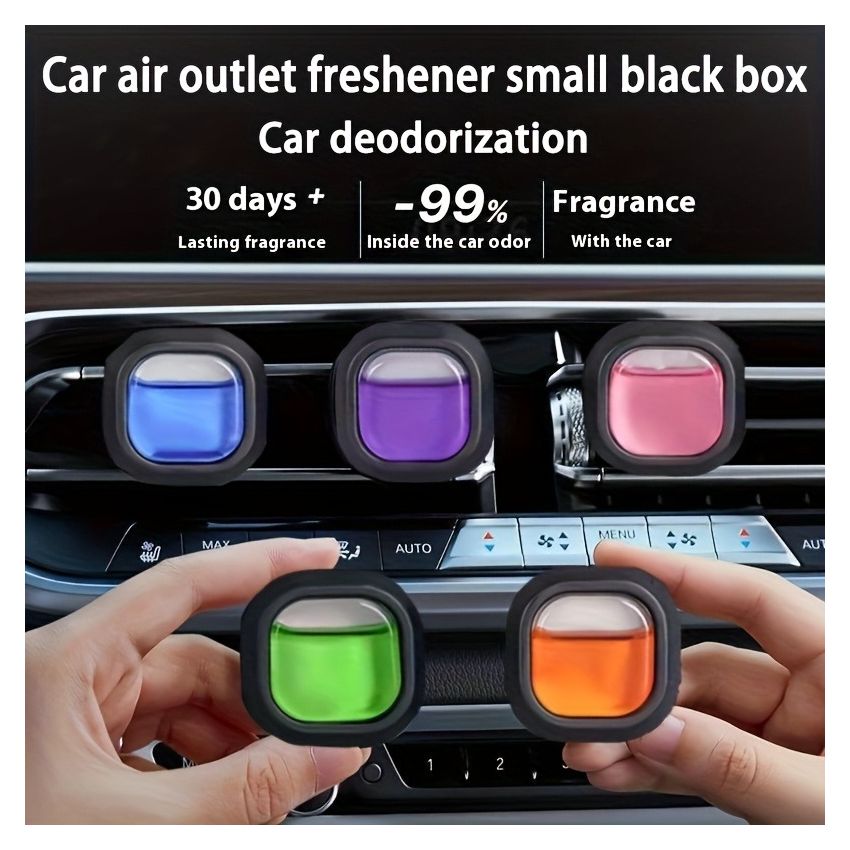 Car Air Freshener Vent Clip – Long-Lasting Car Deodorizer, Up to 30 Days Fresh Scent, Compact 0.14oz Clip-On Design for Auto, Truck & SUV Interior Odor Elimination
