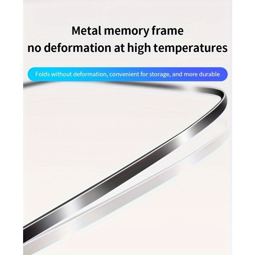 Car Sunshade Front Window Curtain – Windshield Heat Shield Sunblock Panel 139.7cm x 76.96cm, UV Protection, Interior Cooling Sun Shade for Cars, Trucks & SUVs | Easy Install