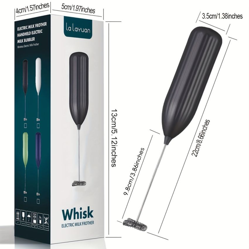  Handheld Electric Milk Frother 