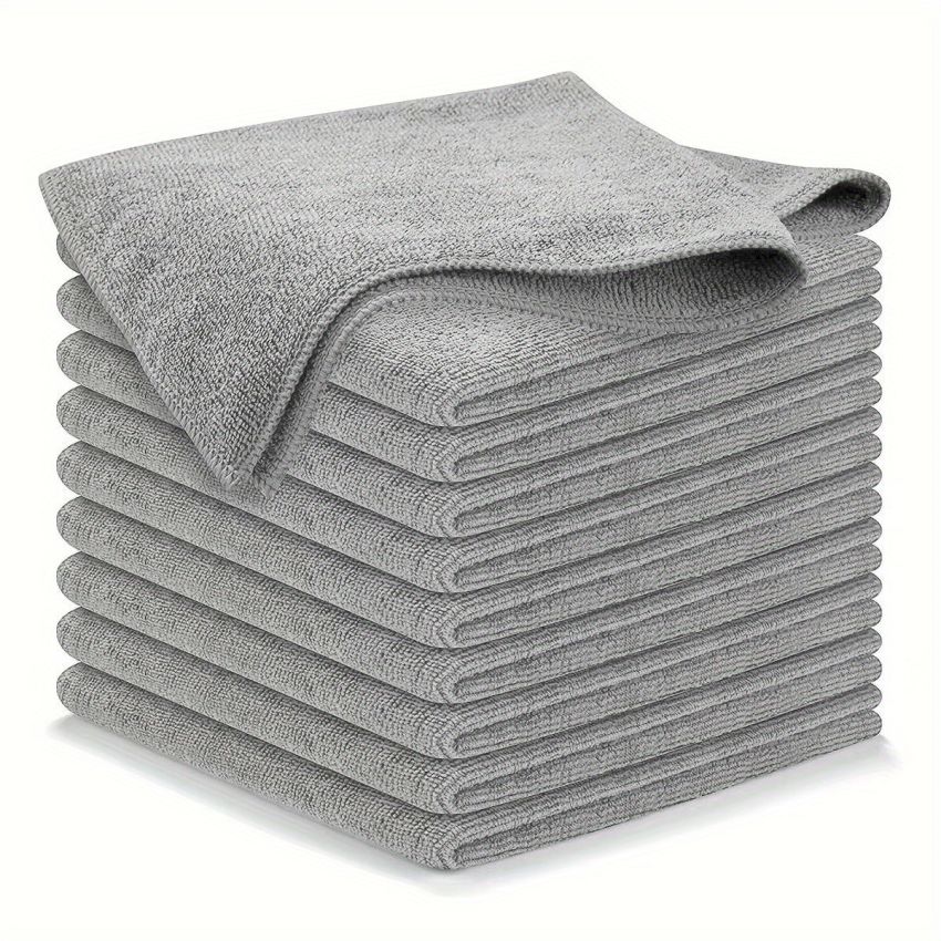 25x25cm 5 PCS Microfiber Car Towel Set – Ultra Absorbent Quick Dry Cleaning Cloths for Cars, Windows & Household – Soft, Lint-Free, Scratch-Free Towels