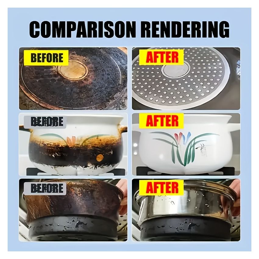 Multifunctional Metal Polishing Paste 30ML + SCRUB PDA – All-in-One Chrome & Metal Repair, Rust Removal & Polishing Compound for Cars, Motorcycles, RVs, Kitchen Utensils, Bathroom & Stainless Steel