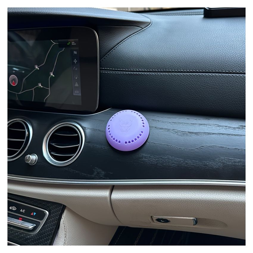 10PCS Aromatherapy Air Freshener Refills with Extra Shells – Long-Lasting Solid Deodorizer Tablets in Cherry Blossom, Rose & Lavender for Home, Car, Bathroom, Closet & Wardrobe Odor Elimination