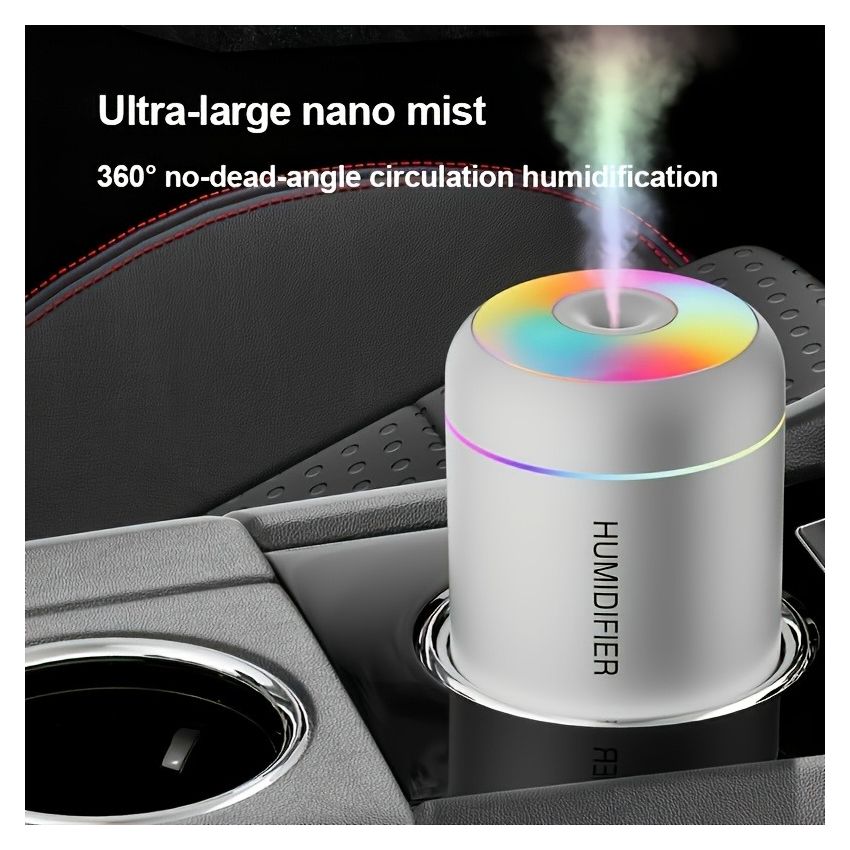 Essential Oil Aromatherapy Diffuser & Cool Mist Humidifier with Color-Changing Night Light – Modern Home & Bedroom Decor, Purifies Air & Creates Relaxing Atmosphere