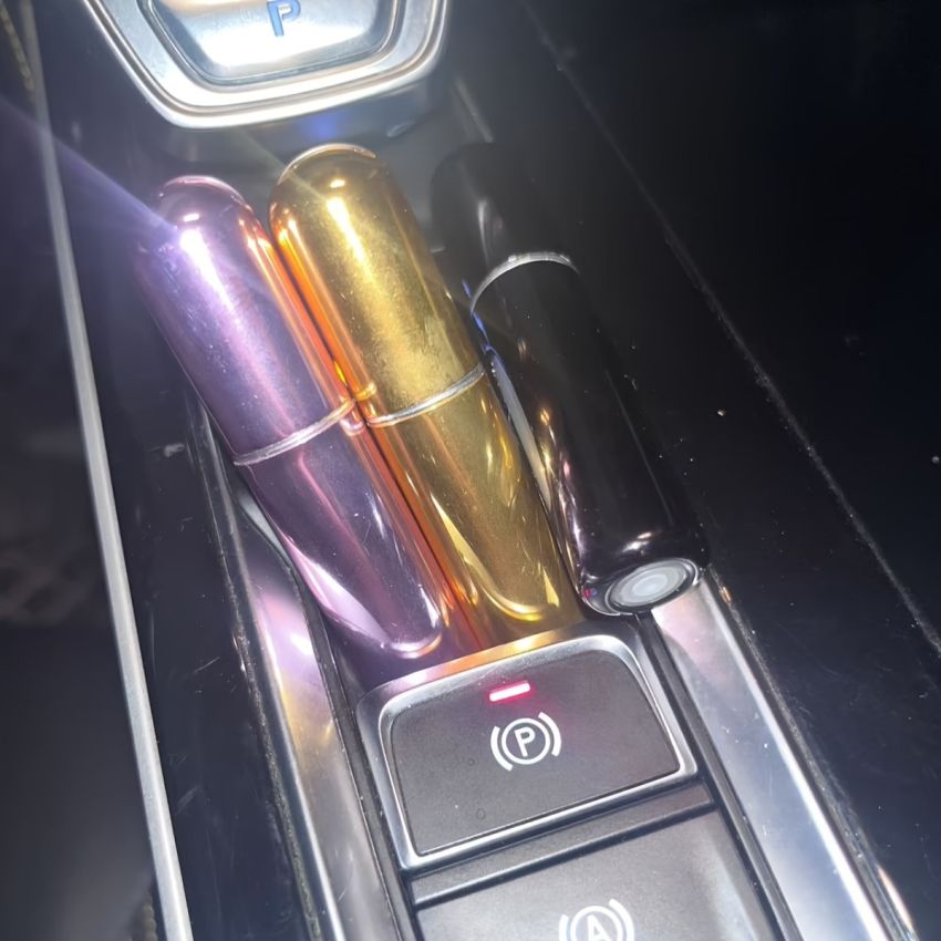 Mini 5ml Portable Refillable Perfume Atomizer – Aluminum Travel Spray Bottle, Leak-Proof Mist Pump, Empty Cosmetic Container for Fragrance, Multi-Color Options