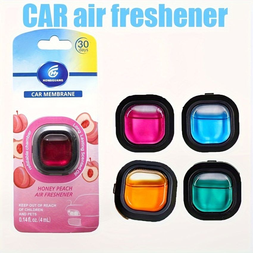 Car Air Freshener Vent Clip – Long-Lasting Car Deodorizer, Up to 30 Days Fresh Scent, Compact 0.14oz Clip-On Design for Auto, Truck & SUV Interior Odor Elimination
