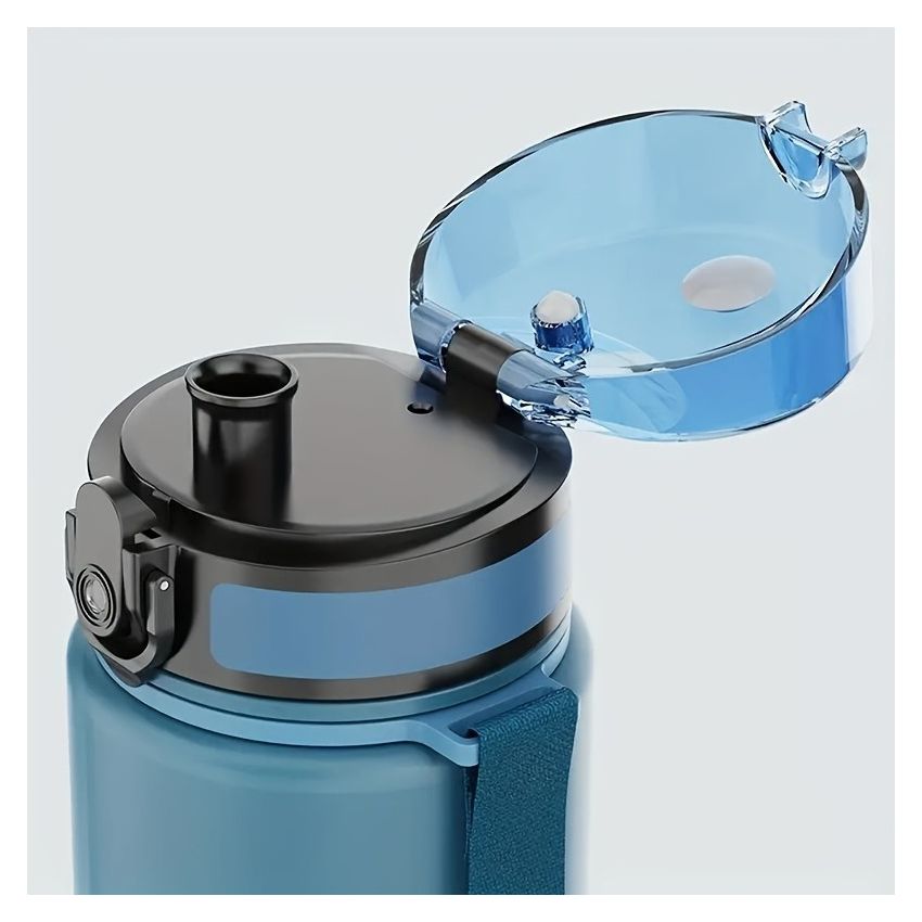 Gradient Sports Water Bottle 1000ml – Large Capacity, Durable Plastic Drinking Bottle for Men & Women, Leakproof Travel Cup for Fitness, Hiking, Camping & Outdoor Activities