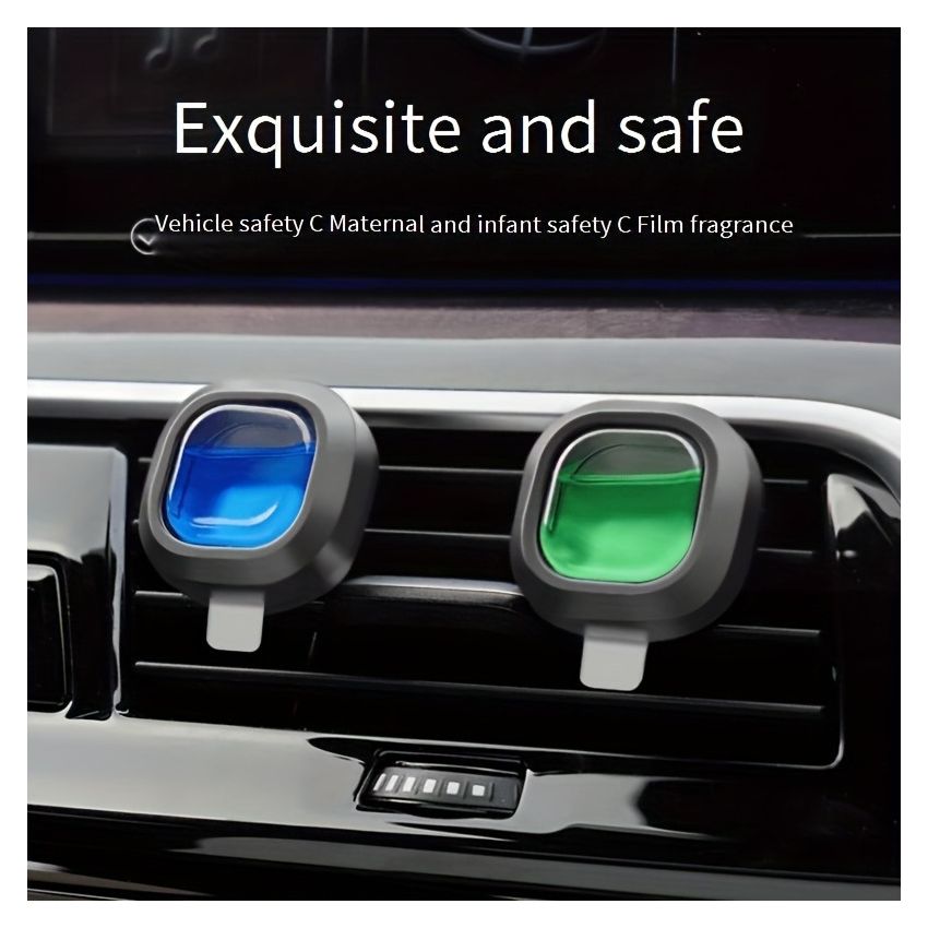 Car Air Freshener Vent Clip – Long-Lasting Car Deodorizer, Up to 30 Days Fresh Scent, Compact 0.14oz Clip-On Design for Auto, Truck & SUV Interior Odor Elimination