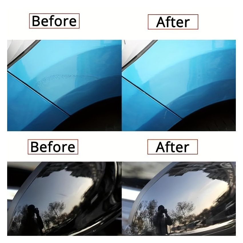 15ml Car Scratch Remover Kit – Swirl & Scuff Repair, Gloss Restorer for All Paint Surfaces, Easy Car Wax Polish for Cars, RVs & Motorcycles
