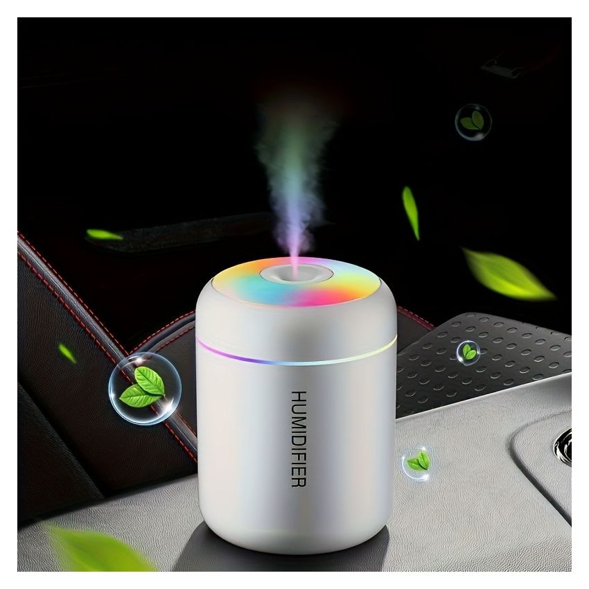 Essential Oil Aromatherapy Diffuser & Cool Mist Humidifier with Color-Changing Night Light – Modern Home & Bedroom Decor, Purifies Air & Creates Relaxing Atmosphere