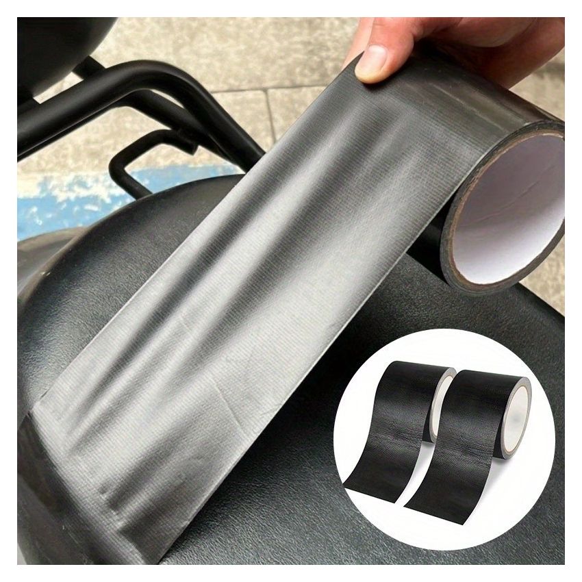 Black Leather Repair Tape – Waterproof Self-Adhesive Patch for Sofa, Car Seat, Furniture, Handbag & More – Durable Multi-Purpose Leather Fix for Tears, Cracks & Wear