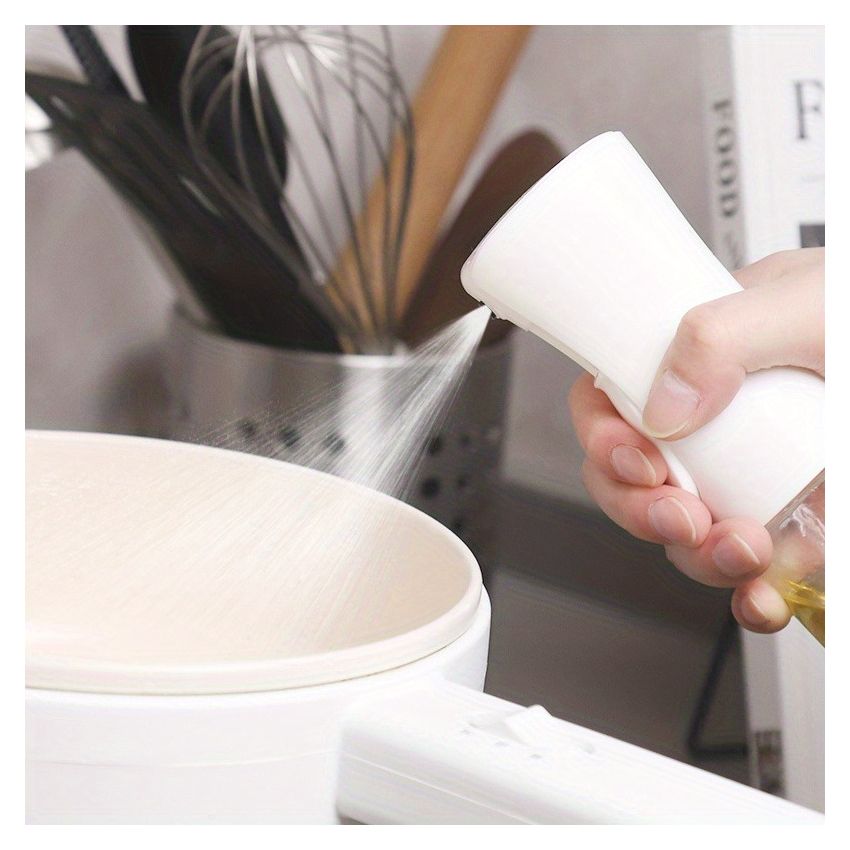 200ml/300ml BPA-Free Olive Oil Spray Bottle – High-Pressure Leak-Proof Cooking Sprayer for Air Fryer, BBQ, Grilling & Camping | Precise Oil Control & Durable Transparent Design