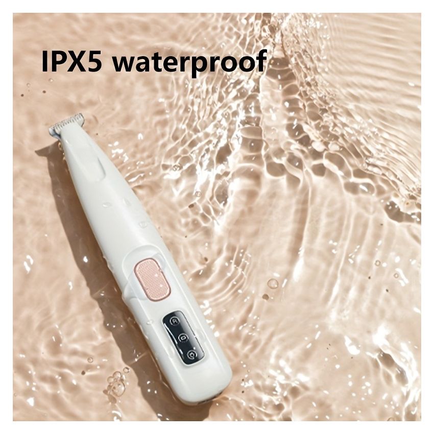 Compact Electric Pet Grooming Clipper – Low-Noise Fur Trimmer for Dogs & Cats, 1.8x16 cm – Precision Trimming for Paws, Eyes, Ears, Face & Rear – Professional Pet Grooming Too