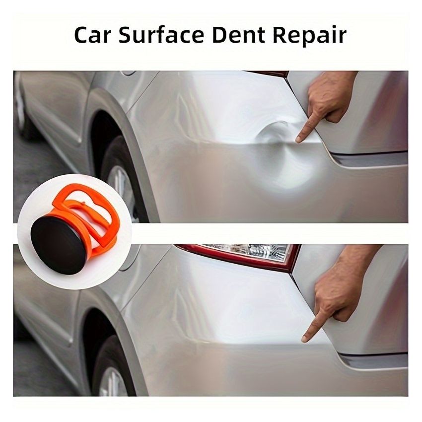 2 PCS Car Dent Puller Set – Large & Small Suction Cup Auto Bumper & Body Dent Repair Tool, Easy Bump Fixer for Cars, Trucks & SUVs