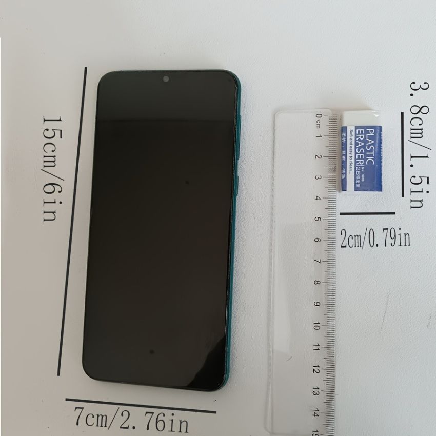 Pack of 5 White 2B Erasers - 5cm – Smudge-Free Plastic Rectangle Erasers for Pencils, Office & School Supplies, No Feathering, Perfect for Students, Drawing, Sketching & Back-to-School Gifts