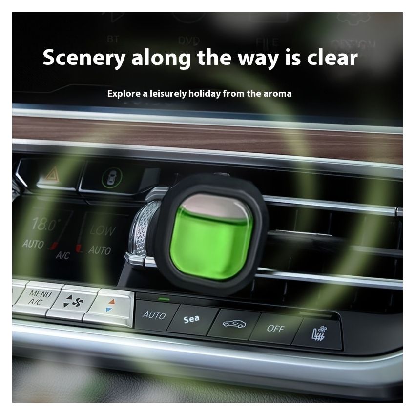 Car Air Freshener Vent Clip – Long-Lasting Car Deodorizer, Up to 30 Days Fresh Scent, Compact 0.14oz Clip-On Design for Auto, Truck & SUV Interior Odor Elimination