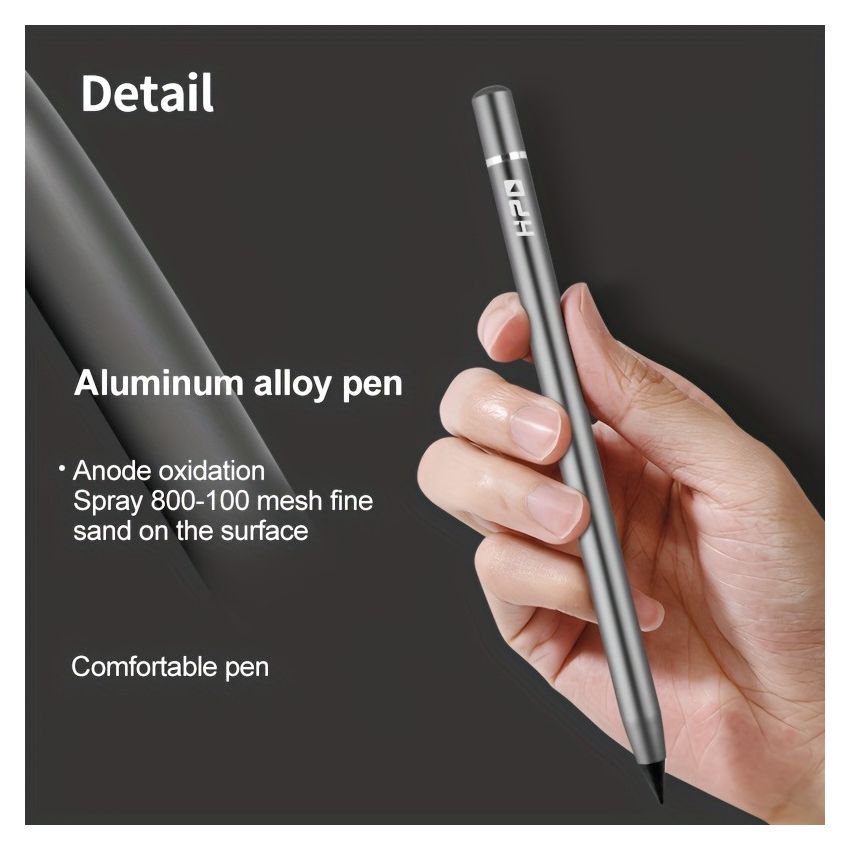 1pc No-Sharpen Writing Pencil with Replaceable Metal Pen Tip & Hidden Eraser | Eco-Friendly Durable Pencil for School, Office & Home | Refillable, Smooth Writing Stationery