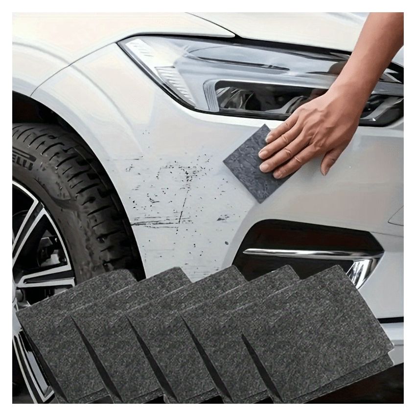 5pcs Car Scratch Removal Cloth – Quick Scratch Repair, Polishing & Cleaning Cloth for Car Surface, Auto Paint Care Tools for Small Scratches & Efficient Car Maintenance
