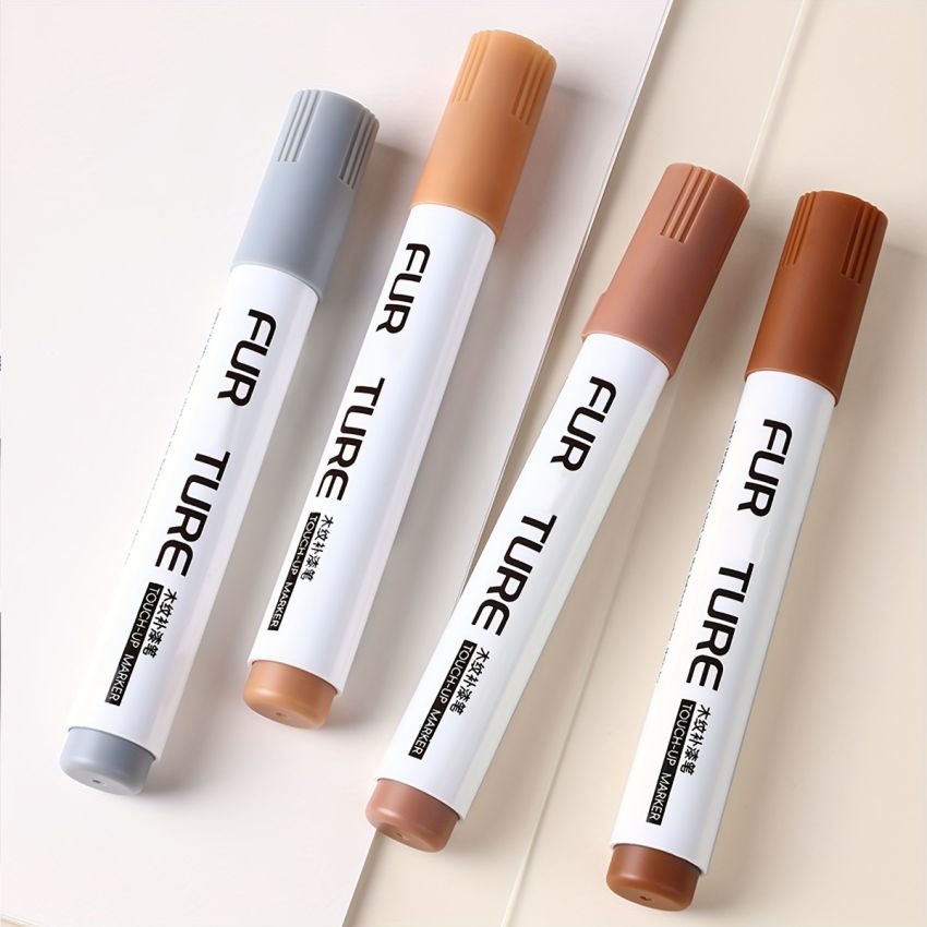 12pcs Furniture Repair Kit – Wood Markers & Filler Sticks for Scratches, Stains & Cracks – Restore Wooden Furniture, Cabinets, Tables & Floors