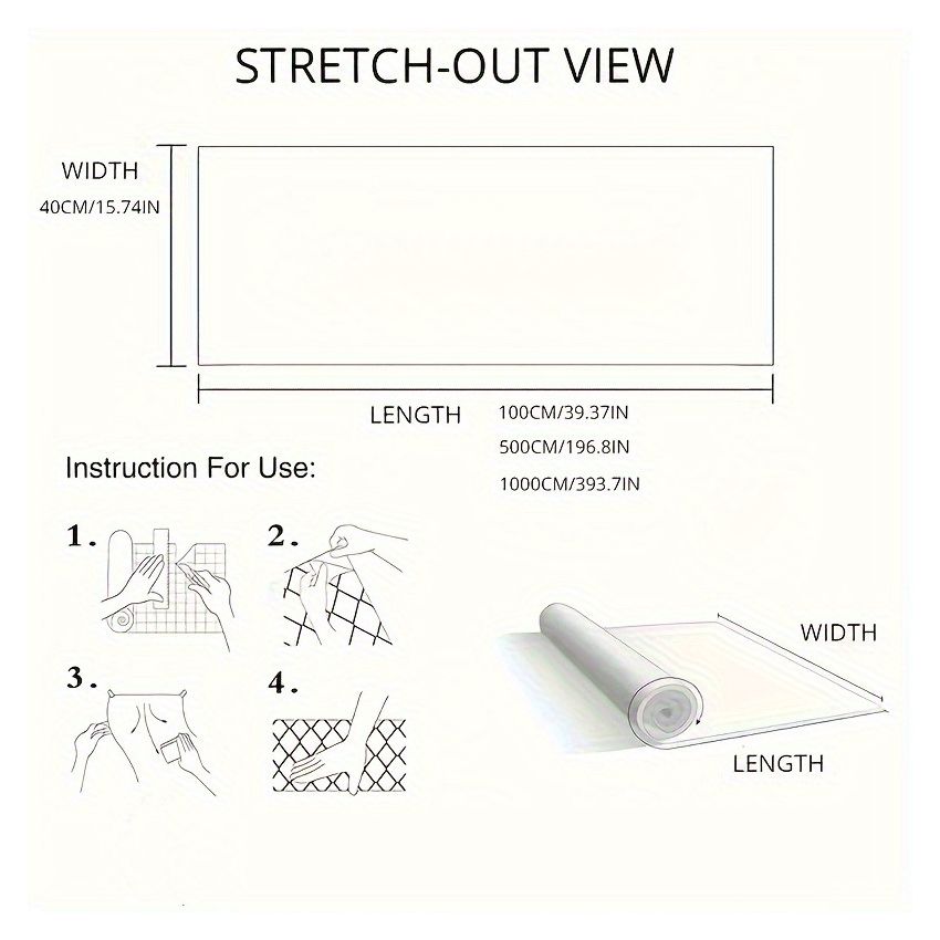 Modern Aesthetic Self-Adhesive Marble Wallpaper – 3 Colors, Decorative Peel & Stick Wall Covering for Kitchen, Bathroom, Tabletop, Room Renovation – 39.98 cm Width, 100/500/1000 cm Length