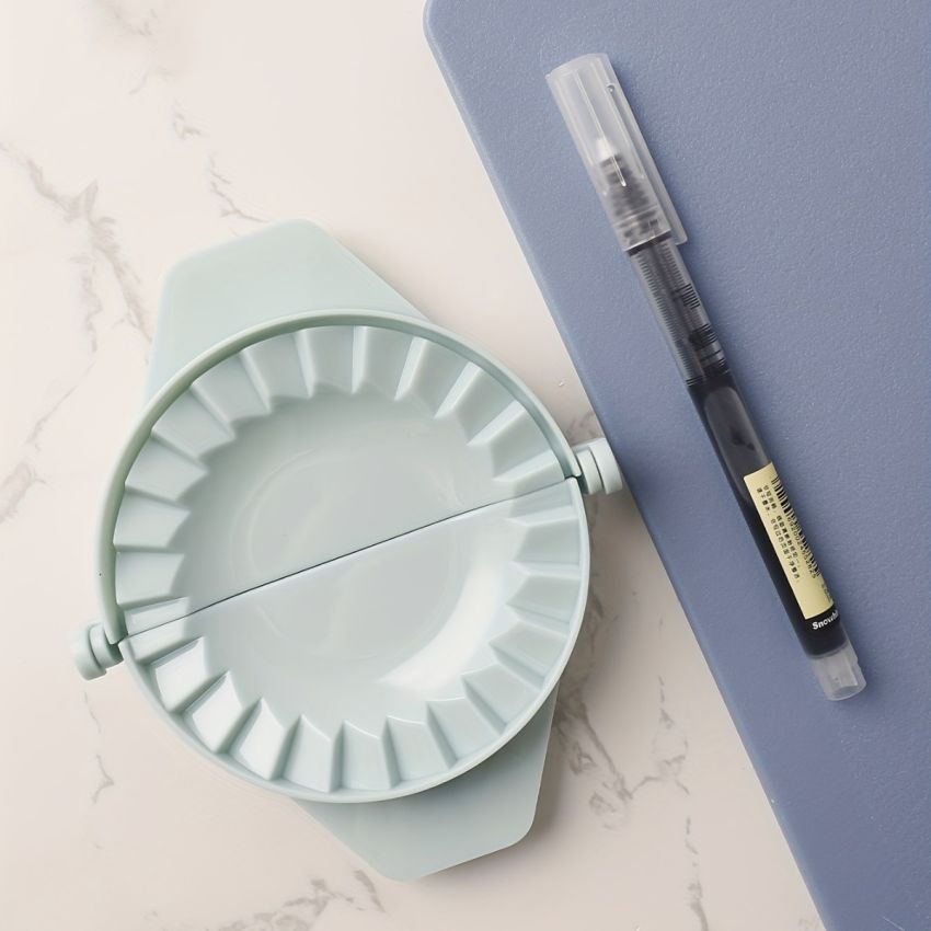 Light Green Dumpling Maker Press – Empanada, Pierogi & Wonton Mold Tool