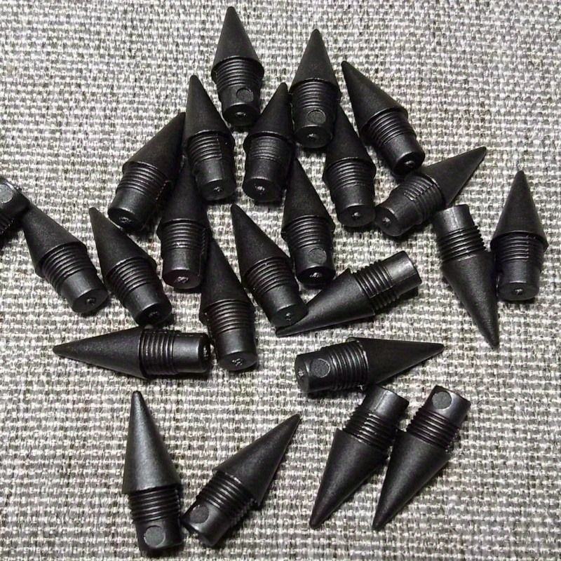 30pcs Eternal Pencil Replacement Tips – Black Technology Non-Sharpening Pencil Lead Refills for Art, Sketching, Drawing & School Student Supplies