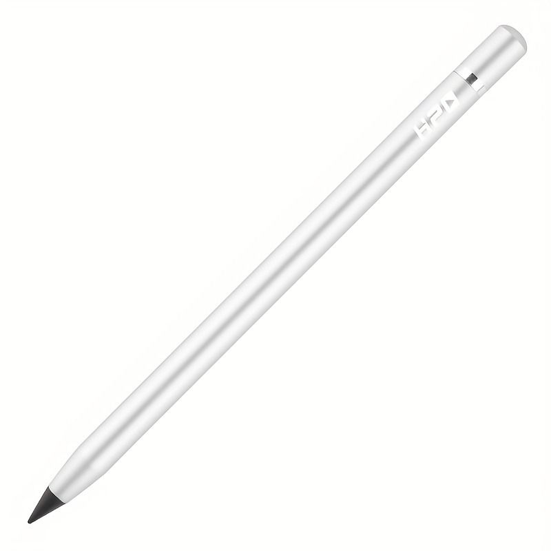 1pc No-Sharpen Writing Pencil with Replaceable Metal Pen Tip & Hidden Eraser | Eco-Friendly Durable Pencil for School, Office & Home | Refillable, Smooth Writing Stationery