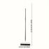 Multi-Use Long Handle Scrub Brush with Stiff Bristles – Heavy Duty Floor, Tile & Grout Cleaner for Bathrooms, Kitchens & Outdoor Spaces – Versatile Cleaning Tool