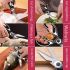 Heavy-Duty Kitchen Shears – 420 Stainless Steel Multipurpose Scissors for Chicken, Duck, Fish & Vegetables – Sharp Blades, Ergonomic Handles, Food-Safe, Durable Cooking Tool