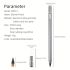 1pc No-Sharpen Writing Pencil with Replaceable Metal Pen Tip & Hidden Eraser | Eco-Friendly Durable Pencil for School, Office & Home | Refillable, Smooth Writing Stationery