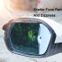 Rearview Mirror Rain Cover – 2PCS PVC Carbon Fiber Car Side Mirror Visors, Universal Fit Waterproof Guard, Sunshade & Snow Protection Accessories