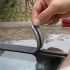 Weatherproof Rubber Pinstriping Tape for Car Windshield & Sunroof – T-Type Auto Seal Strip (1.5cm x 200cm / 78.74