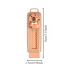 Push Pull Capybara Eraser – Soft Rubber Eraser for Students & Office | Mess-Free Clean Stationery | Cute Kawaii School Supplies for Kids & Adults