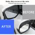 Rearview Mirror Rain Cover – 2PCS PVC Carbon Fiber Car Side Mirror Visors, Universal Fit Waterproof Guard, Sunshade & Snow Protection Accessories
