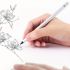 1pc No-Sharpen Writing Pencil with Replaceable Metal Pen Tip & Hidden Eraser | Eco-Friendly Durable Pencil for School, Office & Home | Refillable, Smooth Writing Stationery