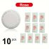 10PCS Aromatherapy Air Freshener Refills with Extra Shells – Long-Lasting Solid Deodorizer Tablets in Cherry Blossom, Rose & Lavender for Home, Car, Bathroom, Closet & Wardrobe Odor Elimination